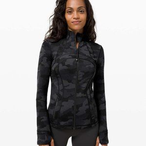 Lululemon Define Jacket Heritage 365 Camo Deep Coal Multi Incognito size 10 NWOT